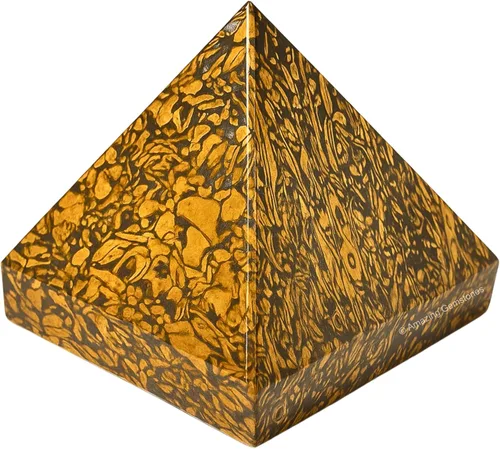 Miniatura 28 de Piedras Curativas de Cristal de Pirámide de Cuarzo Claro de Amazing Gemstone - Figura de Gran Pirámide de 2" de Piedra Natural para Meditación