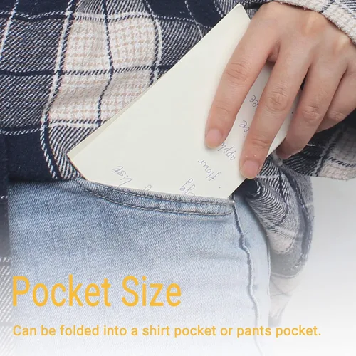 Miniatura 4 de Paquete de 24 blocs de notas de 3 x 5 pulgadas, blocs de notas pequeños en blanco para oficina y trabajo (cada bloc de notas de 100 hojas)