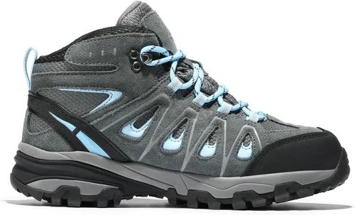 Miniatura 6 de NORTIV 8 Botas de senderismo impermeables para mujer, para exteriores, senderismo, camping, botas de búsqueda