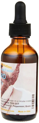 Miniatura 4 de Organic Hair Solution - Juego de suero para el crecimiento del cabello y la barba para hombre: para cabello más fuerte, más grueso y largo, aceite