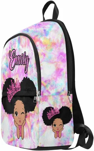 Miniatura 188 de Texto personalizado Elefante desgaste gafas mochila mochila mochila casual Daypack bolsa para mamá niñas, color86-4, Mochilas Daypack