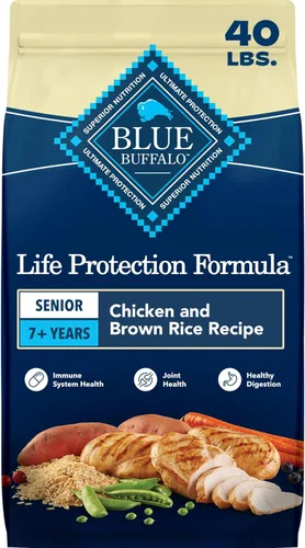 Miniatura 11 de Blue Buffalo Life Protection Formula - Alimento seco para perros mayores, apoya la salud y la movilidad de las articulaciones, hecho