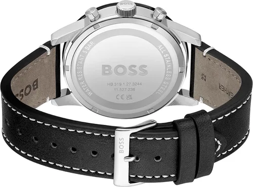 Miniatura 3 de BOSS Allure Reloj de cuarzo cronógrafo de acero inoxidable para hombre, resistente al agua