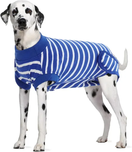 Miniatura 18 de IDOMIK Traje de recuperación para perros – Mono ajustable antilamidas para después de la cirugía, traje esterilizador de esterilización masculino