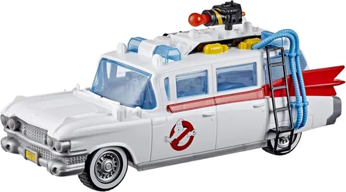 Ghostbusters 2021 Juego de la película Ecto-1 con accesorios para niños de 4 años en adelante, Automóvil nuevo, gran regalo para niños,