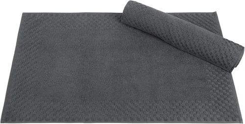 Miniatura 9 de Classic Turkish Towels CTT - Juego de 2 alfombras de baño 100% algodón, antideslizantes, cómodas y altamente absorbentes, lavables a máquina, 20 x