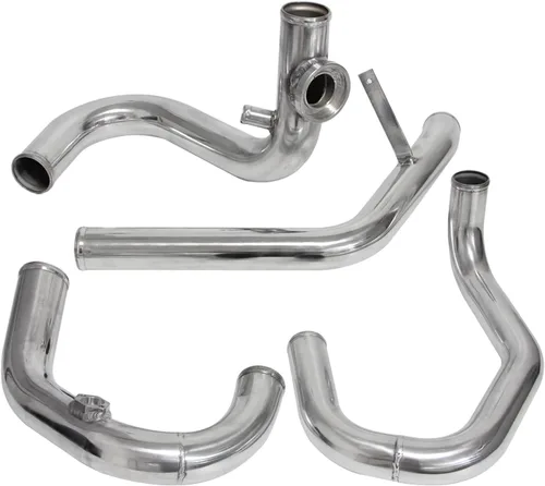 Miniatura 4 de Kit de brida de sensor SSQV pulido de montaje frontal para Volkswagen VW Jetta Golf GTI GL/GLI/GLS MK4 1.8T 1.8L 98-05 Motores FMIC Bolt On