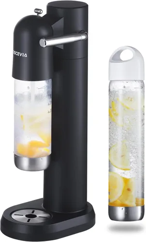 Máquina de agua con gas, dispensador de bebidas para el hogar, máquina de transmisión de refrescos con botellas sin BPA (1 L+0.5 L), fabricante de