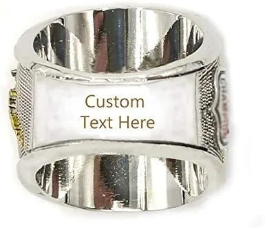 Miniatura 2 de Customized 2024 Fantasy Football League Championship Trophy Rings Prize