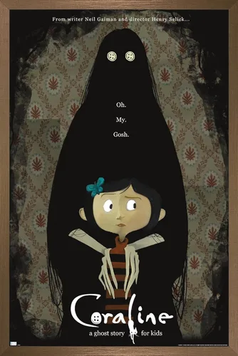 Miniatura 14 de Trends International Coraline Ghost Story - Póster de una hoja para pared, 22.4 pulgadas de largo x 14.7 pulgadas, versión enmarcada en negro