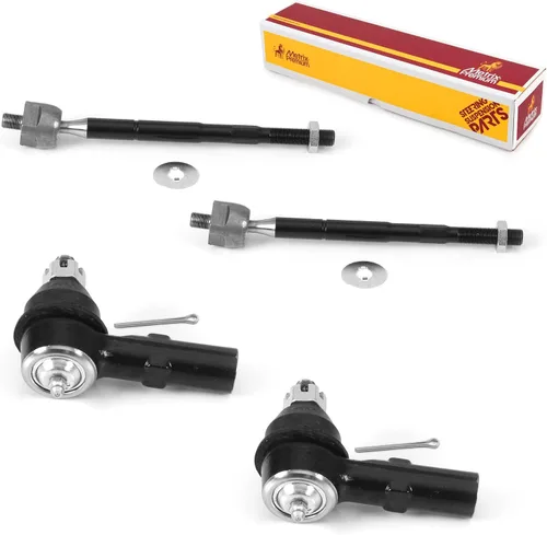Miniatura 98 de Metrix Premium Chassis Parts - Juego de 4 barras de acoplamiento interior y exterior para Audi A3 15-16, Seat Leon 06-20 (México), 09-17 Volkswagen
