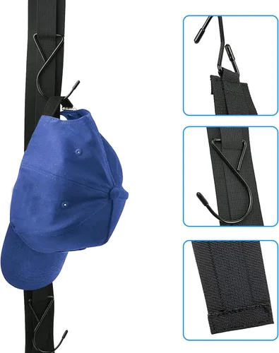 Miniatura 3 de Percha de hockey portátil colgante Dryig Rack Regalos para el hogar y al aire libre Uso en hockey sobre hielo, patinaje, fútbol, camping, pesca, 5