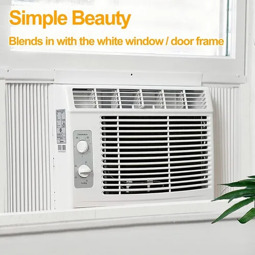 Miniatura 4 de Cinta de espuma de alta densidad para aire acondicionado para ventana, 1 x 1 pulgada de grosor con adhesivo para aislamiento de CA de ventana