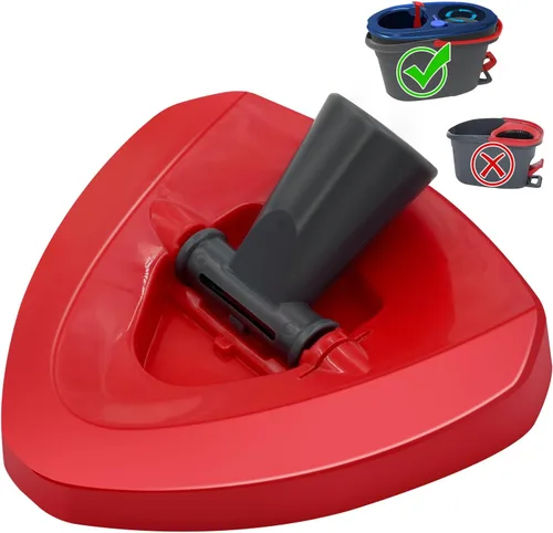 Base de cabezal de repuesto para mopa giratoria compatible con el sistema de tanque 2 de Ocedar RinseClean Solo base de cabezal de repuesto para