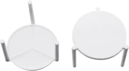 Miniatura 3 de Party Essentials Soportes desechables de plástico para pizza/ahorradores/apiladores de trípode/cajas de catering y comida para llevar, paquete