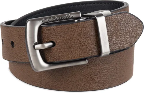 Miniatura 7 de Columbia Cinturón reversible para niños, correa clásica de 1 pulgada de ancho para la escuela, casual y ropa de vestir