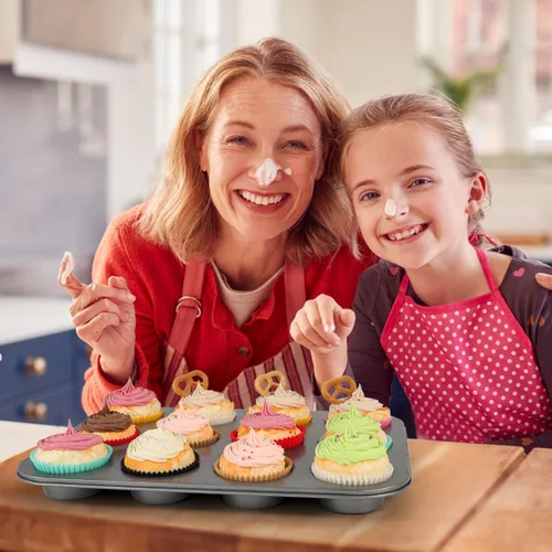 Miniatura 8 de Caperci - Forros para cupcakes color rosa estándar para hornear, 200 unidades, a prueba de grasa, para muffins, bodas, fiestas de cumpleaños