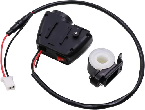 Miniatura 4 de Impermeable motocicleta 5 V 3.1 A cargador USB dual y voltaje pantalla de temperatura voltímetro para 7/8 y 1 "montaje en manillar 3 en 1