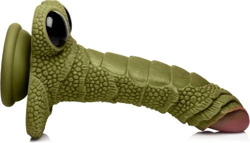 Miniatura 5 de CREATURE COCKS Swamp Monster - Consolador hecho con silicona de alta calidad para hombres, mujeres y parejas, juego de rol de fantasía, arnés