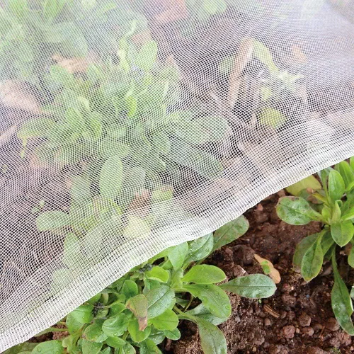 Barrera de plagas de red de insectos de jardín: 8 x 15 pies para protección del jardín, mosquitera de malla fina para árbol de cigarras, cubierta de