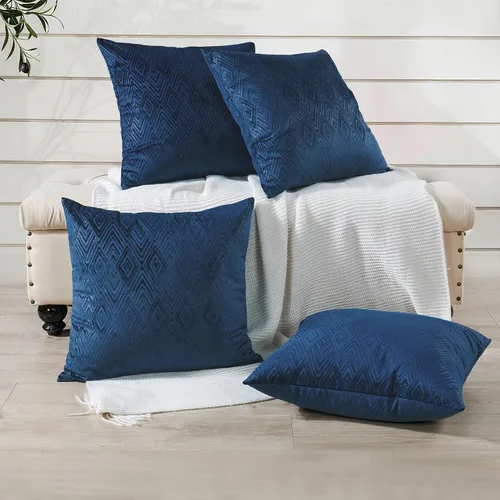 Miniatura 4 de Home Soft Things Ikat - Fundas de almohada de terciopelo de 2 piezas, 14 x 26 pulgadas, aguacate, funda de almohada decorativa lumbar sólida