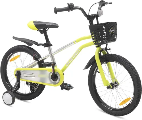 Miniatura 24 de ACEGER Bicicleta para niños de 2 a 10 años, estilo BMX, para niños y niñas de 2 a 10 años, bicicleta para niños de 12, 14 y 16 pulgadas, con ruedas