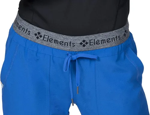 Miniatura 6 de Elements Select ES2936 - Conjunto de 7 bolsillos elástico en 4 direcciones con cuello en V y pantalones quirúrgicos para mujer