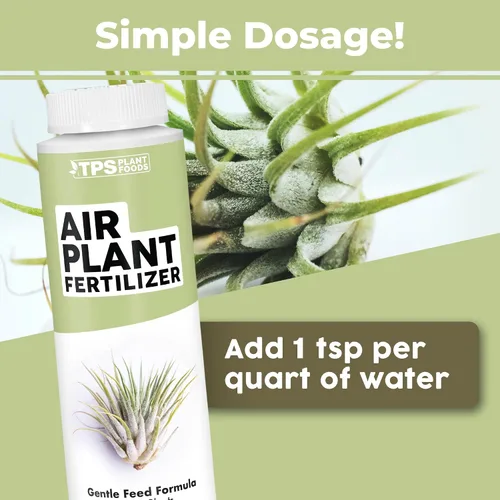 Miniatura 3 de TPS NUTRIENTS Fertilizante para plantas de aire para todas las plantas de aire Tillandsia, usar como aerosol foliar o para remojo, alimento líquido