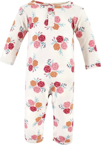 Miniatura 5 de Hudson Baby - Enterizos de algodón para niñas bebés