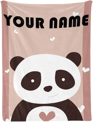 Miniatura 12 de Mantas de bebé personalizadas de unicornio con nombre/texto, mantas de bebé personalizadas para niña y niño, manta de forro polar negro súper suave