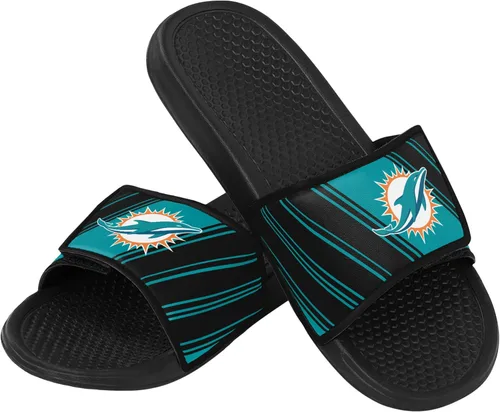 Miniatura 19 de FOCO mens NFL Team Logo Legacy Sport Slide Sandals