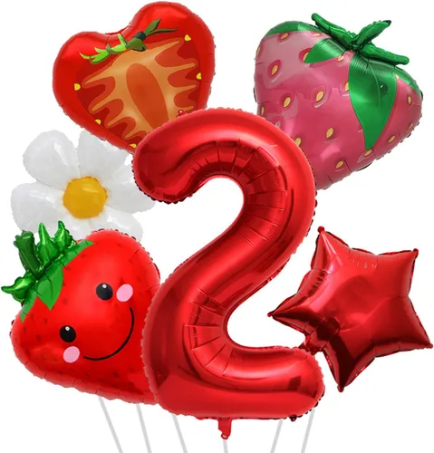 Miniatura 18 de Globos de béisbol de papel de aluminio para decoración de cumpleaños, globos con el número 7, globos de confeti de estrella roja y azul para Béisbol