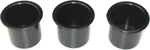 JSP Manufacturing 2 7/8 Paquete de 2 porta bebidas de plástico negro de caída en Multipack al por mayor Listado de póker