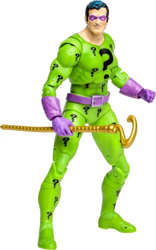 Miniatura 3 de McFarlane Toys - DC Multiverse The Riddler (DC Classic) Figura de acción de 7 pulgadas