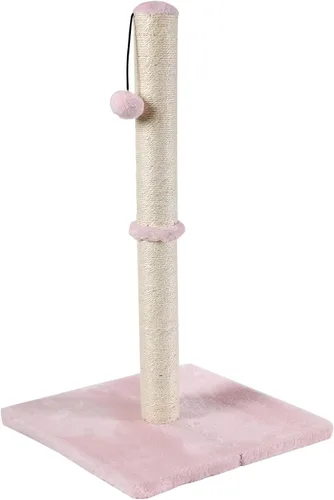 Miniatura 16 de Dimaka - Rascador de gato de 29 pulgadas de alto, con cuerda de sisal y cubierto con suave felpa suave Gris