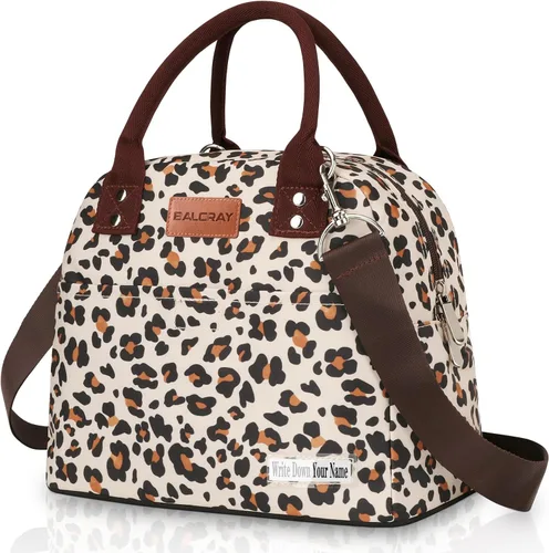 Miniatura 29 de BALORAY Bolsa de almuerzo para mujeres y hombres, lonchera aislada para adultos, bolsa de almuerzo reutilizable para el trabajo, picnic o viajes