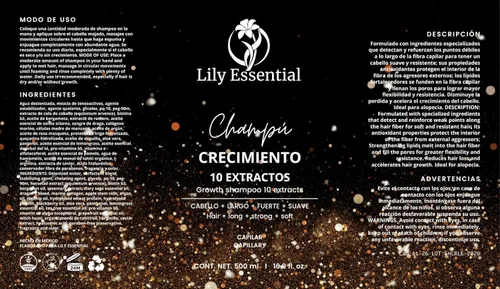 Miniatura 5 de Champú y acondicionador para el crecimiento del cabello, 10 extractos, 16.9 fl oz / 16.9 fl. oz. Cuidado del cabello