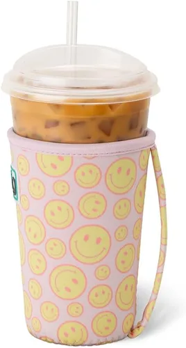 Miniatura 3 de Swig Life Coolie de Taza Helada Mediana, Funda Aislante de Taza de Café Helado de Halloween de 22oz con Asa, Coolie Aislado de Neopreno Mantiene