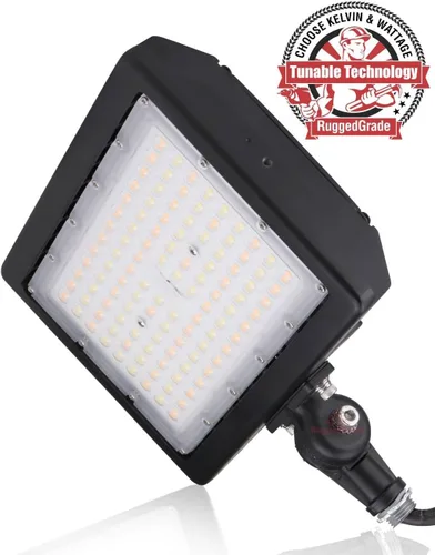 Miniatura 3 de RuggedGrade Luz de inundación LED de 30 W - Serie Kivo II - 4.350 lúmenes - Color seleccionable 3000K/4000K/5000K - Montaje de inundación/fotocélula
