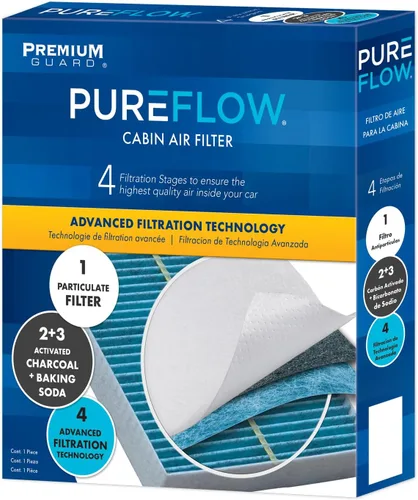 Miniatura 2 de Filtro de aire de cabina Pureflow PC4329X Compatible con BMW Alpina B6 xDrive Gran Coupe 2019-15, 2018-12 650i