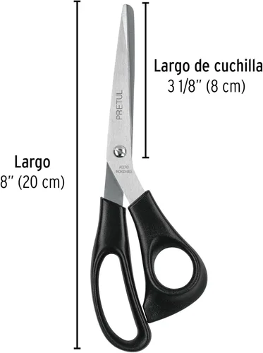 Miniatura 3 de Hogar y oficina Tijera 8 ', Pretul
