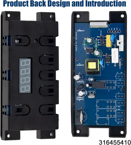 Miniatura 5 de 5304518661 316455410 Tablero de Control de Cocina de Horno para Frigidaire Kenmore horno Estufa Tablero Horno Cocina Estufa Reloj Tablero de Control