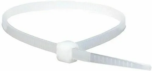 400-804CL STEREN - Sujetacables de 4 pulgadas, 100 unidades, transparente