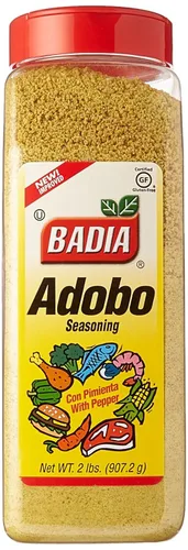 Miniatura 2 de Badia Adobo Mezcla de condimentos multiusos latinos, 2 libras – Ahumado, picante y sabroso para carnes, pollo, mariscos y verduras
