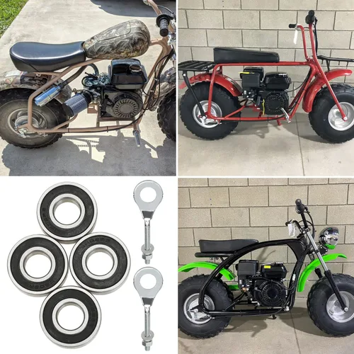 Miniatura 2 de YOXUFA Reemplazo de rodamientos de rueda de bicicleta para Coleman Minibike CT200U CT200U-EX BT200X Baja Warrior MB200 MB165 Massimo Predator 212cc
