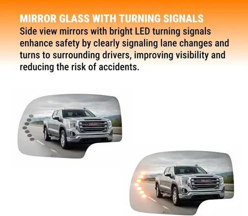Miniatura 5 de Burco 4017S Redi Cut repuesto de vidrio de ventana del lado del conductor con señal para Chevy Silverado 2003-2007, GMC Sierra, Chevy Avalanche