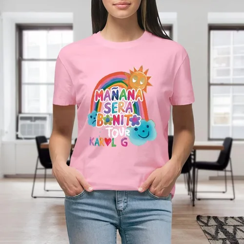 Miniatura 4 de T-Shirt Women Casual Tee Novelty Graphic T Shirts Short Sleeve Tshirt Summer Tops