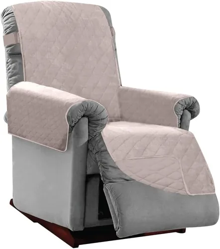 Miniatura 30 de Sofa Shield - Funda para sillón reclinable con correa patentada, protector de cojín, funda reversible diseñada en EE. UU. resistente a manchas