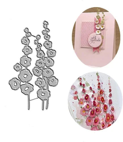 Miniatura 6 de 16 troqueles de corte de hojas, diseño de flores de verano, hojas de otoño, plantillas de metal en relieve para tarjetas, álbumes de recortes y 16