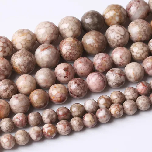 Miniatura 35 de 32 piezas de cuentas de piedra de jade de rodonita roja natural de 12 mm, cuentas sueltas redondas de piedra para fabricación de joyas, energía Jade
